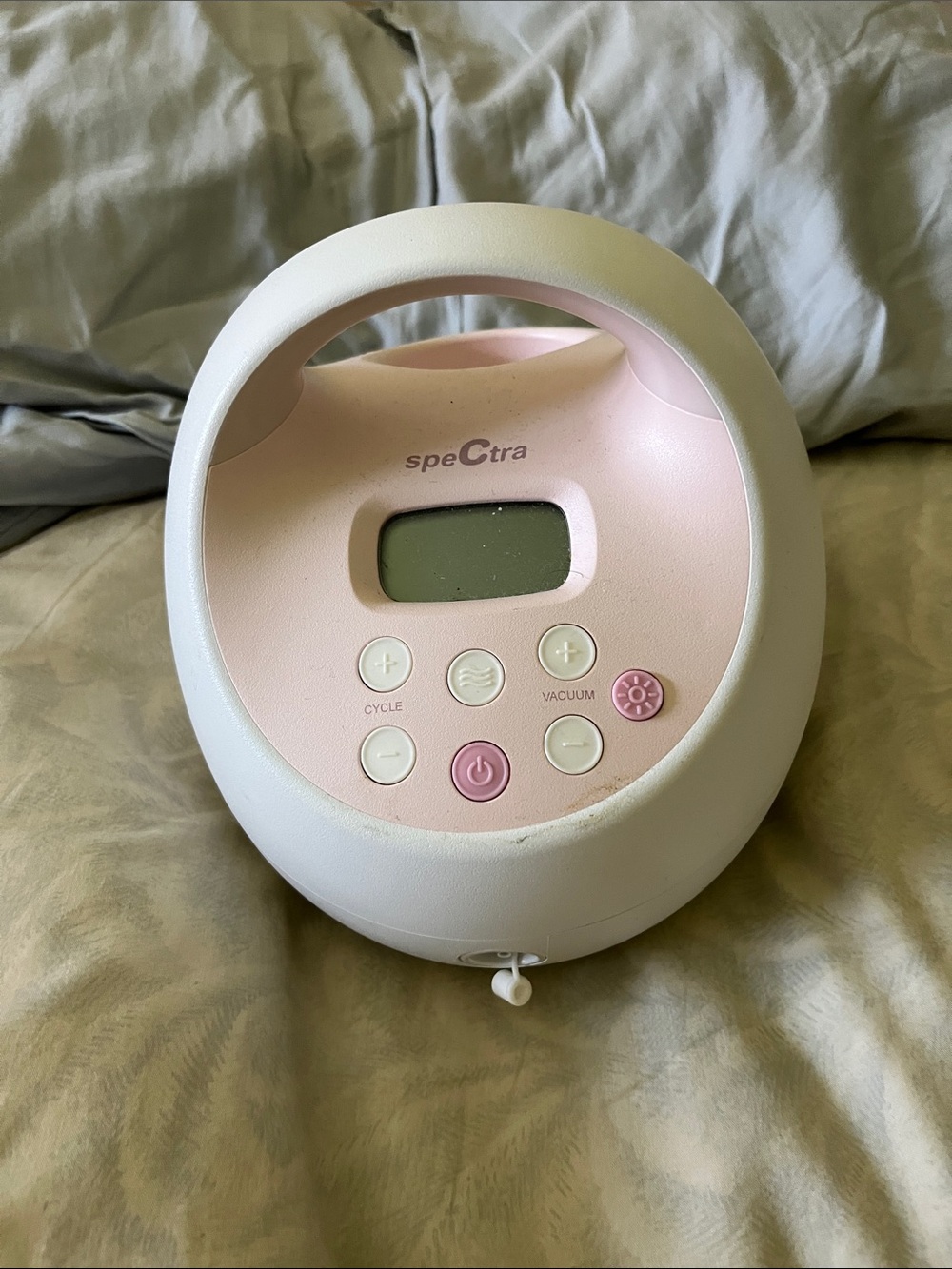 Spectra Electric Breast Pump - Pink and White